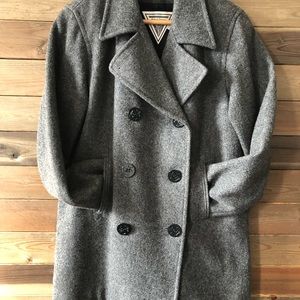 Long Gray Peacoat